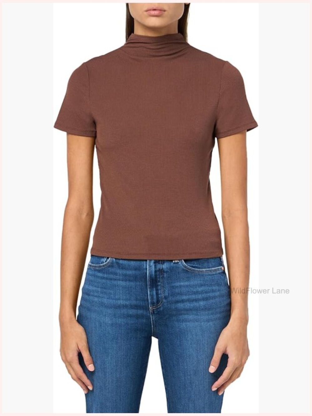 Slim Short Sleeve T-Shirt - Women's Top
